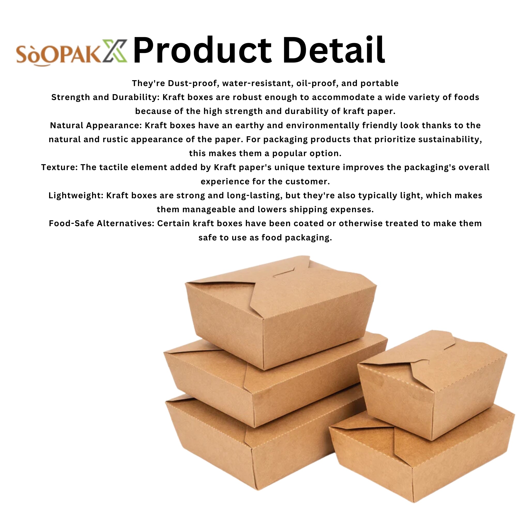 Takeout Folded Lunch Box, Ecosmart, sustainable, brown paper, disposable, affordable, Leak resistant, kraft paper, macaroni, salad, bulk pack, frozen treats, shops, diners, restaurants, food trucks, bakeries, Multi-Purpose, high-quality, avoid leaks, spills, pulp, durable, occasion, dinnerware, microwavable, food safe, meal prep, catering supplies, Packaging, takeout, deliveries, customized, sophistication, personalize, freshness, Compostable Fiber, renewable, biodegradable