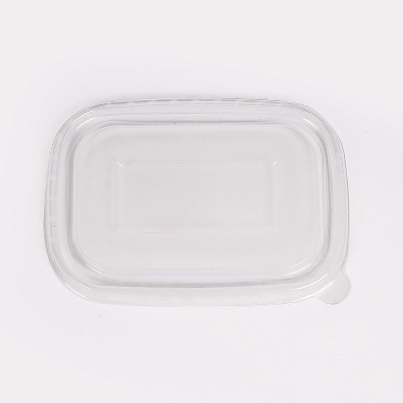 PPr Rectangle Lid, avoid leaks, durable, warming, biodegradable, paper flat lids, freshness, takeout, Packaging, easy visibility, food safe, avoid leaks, high-quality, dinnerware, recyclable lids, Ecosmart, sustainable, coffee, tea