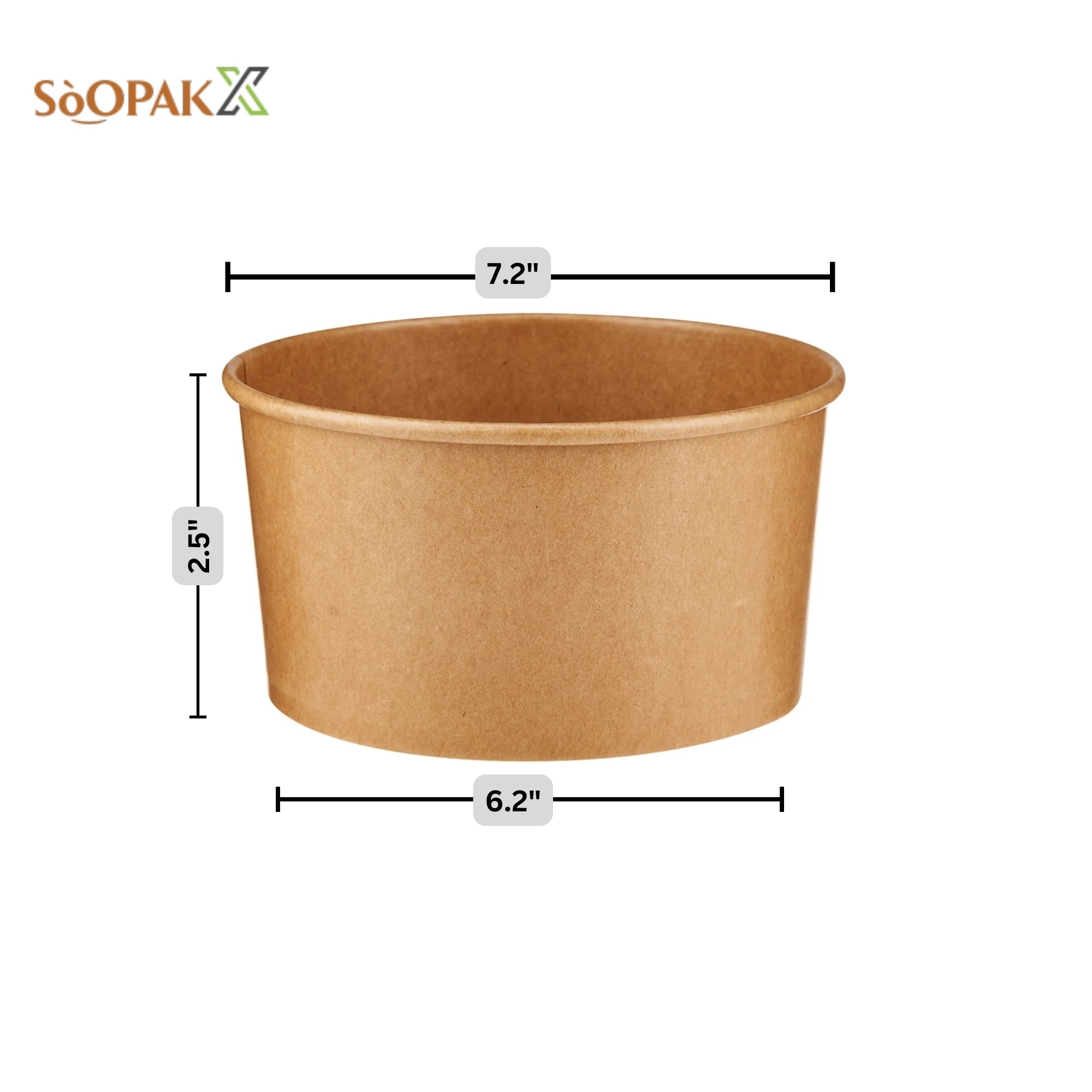 Kraft Paper Bowl, Ecosmart, sustainable, brown paper, disposable, affordable, Leak resistant, kraft paper, macaroni, salad, bulk pack, frozen treats, shops, diners, restaurants, food trucks, bakeries, Multi-Purpose, high-quality, avoid leaks, spills, pulp, durable, occasion, dinnerware, microwavable, food safe, meal prep, catering supplies, Packaging, takeout, deliveries, customized, sophistication, personalize, freshness, Compostable Fiber, renewable, biodegradable