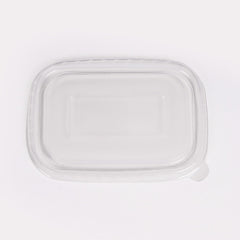 PPr Rectangle Lid, avoid leaks, durable, warming, biodegradable, paper flat lids, freshness, takeout, Packaging, easy visibility, food safe, avoid leaks, high-quality, dinnerware, recyclable lids, Ecosmart, sustainable, coffee, tea